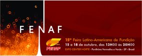 15th Latin American Foundry Fair attracts major national and international companies and anticipates trends and technologies for the sector, generating businesses of more than US$ 46 million