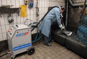 ASCOJET Dry Ice Blasting - introduction the efficient cleaning method 