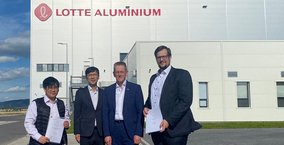 LOTTE ALUMINIUM bestellt Hochregallager für Aluminium-Coils bei SMS group