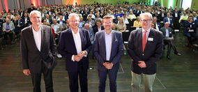 Nürnberg Messe Group says "Glück auf" and thanks Prof. Dr. Roland Fleck 
