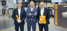 The coveted seal for the surface specialist Rösler is “Best of German Industry”