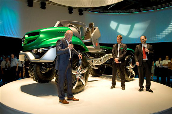 Mercedes-Benz Special Trucks (MBS) präsentiert zum Jubiläum „60 Jahre Unimog“ eine Designstudie auf Basis des hochgeländegängigen Unimog U 5000