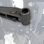Dotson Iron Castings helps convert the Trip Arm from a 5-piece fabrication to a single-piece casting