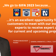 It’s an excellent opportunity for our customers to meet with our industry experts to receive expert advice for current and upcoming projects.