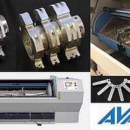 Aluminium milled parts Deburring in the dry process