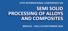 17th International Conference on Semi-Solid Processing of Alloys and Composites - S2P2023.