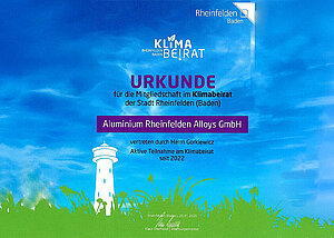 Climate Responsibility: Active Commitment to Rheinfelden