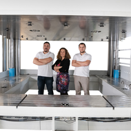 The trimming press for giga- or megacastings is not a toy