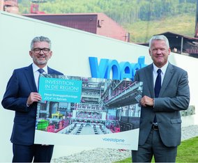 voestalpine eröffnet weltweit modernste Stranggießanlage am Standort Donawitz