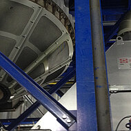 SAND THERMAL REGENERATION PLANT IN WINDMILL FOUNDRY TORGELOW IN GERMANY