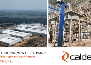 Calderys advances its brand-new facility in India  with the commissioning of the basic monolithics line