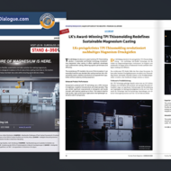 Leading trade fair for die casting: Diecasting Dialogue, the latest magazine for the trade fair, now online