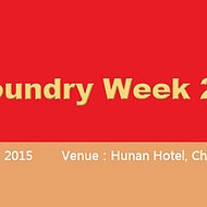 China Foundry Week 2015