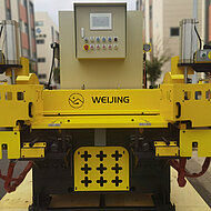2-axis grinding machine from Weijing for a foundry in Tunisia
