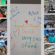 GIFA day 3: Great Exhibition Machines – and Recycling as keyword