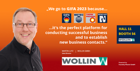 We go to GIFA 2023 because it's the perfect platform for conducting successful business and to establish new business contacts