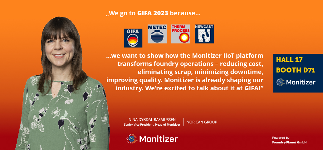 WE GO TO GIFA 2023 TO HELP FOUNDRIES TURN DATA INTO VALUE