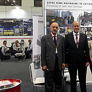 Reichmann presents efficient machine concepts for automatic fettling at Ankiros in Istanbul