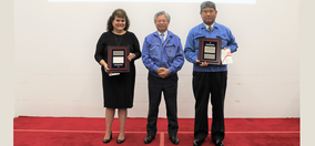 Debbie Eckemeter Awarded with the Yuzuru Nagai Award by Sintokogio