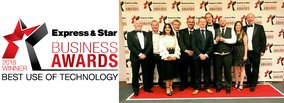 MULTI-AWARD-WINNING FOUNDRY SCOOPS ANOTHER ACCOLADE FOR ‘BEST USE OF TECHNOLOGY’ AT THE EXPRESS & STAR BUSINESS AWARDS 2018
