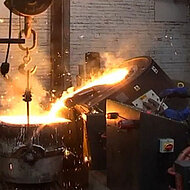 Meltech Ltd Mag-Melt Hydraulic Tilting Furnace