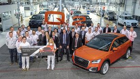 GER - Audi begins production of India-bound Q2 SUV at Ingolstadt plant, Germany
