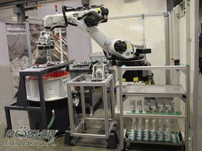 RÖSLER: Innovative robotic solution: fully automatic Vibratory Finishing
