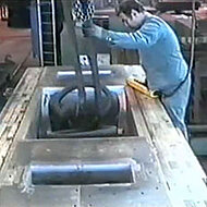 Simulation-based optimization of cooling and characteristics of large castings