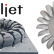 3200 Kg Stainless Steel Pelton Runner from voxeljet`s 3D printed molds & cores