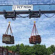 TCT's new gantry crane: Storage up to 100 sea containers!