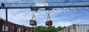 TCT's new gantry crane: Storage up to 100 sea containers!