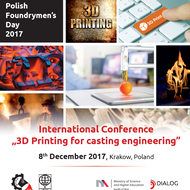 The Polish Foundrymen's Day 2017 - December 8th, Krakow