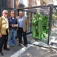 EUROFUSIONI displays an A 170 machine by Italpresse made in 1972 