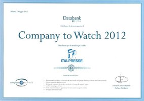 Italpresse-Gauss has won the Italian prize “Company to watch” in the “Hot metallurgy machinery” for the second year running.
