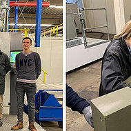 Students from the Foundry Institute of RWTH Aachen University on a field trip to the HA CoC