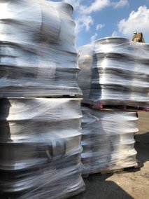 100 Metric tons of aluminum wheels available