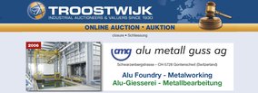 ONLINE AUCTION ALU METAL CASTING EQUIPMENT: CLOSING 9th MARCH
