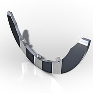 New polymer-coated thrust washer KS R 535L1