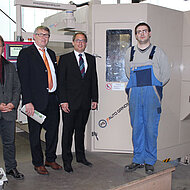 Automatic fettling - Barinder Koyama K 500 TT XXL  field tested at the Jura-Guss GmbH