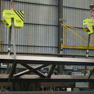 A few minutes instead of several hours: Modular turning device positions bulky loads of up to 100 tonnes quickly and safely