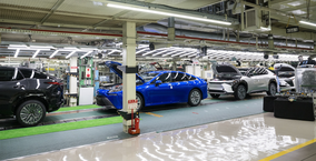 Toyota Hosts Facility Tours to Prove It's Not Lagging Behind Other EV Makers