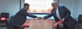 FATA Aluminum LLC and Changzhou Fondarc Green Sand Foundry machine Co. Ltd have signed a joint venture agreement
