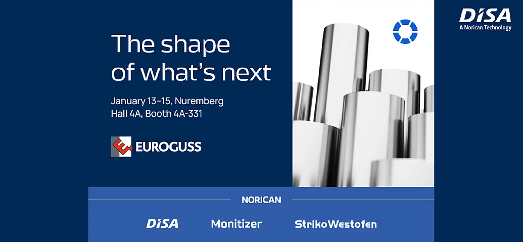 DISA at EUROGUSS 2026: Discover high-speed, high-quality, low-cost aluminum casting