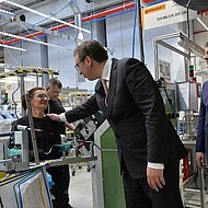 Germany's Continental opens new plant in northern Serbia