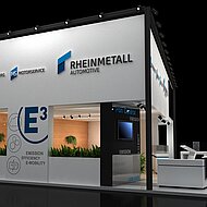  Rheinmetall Automotive mit Komponenten für Elektrofahrzeuge und Verbrennungsmotoren