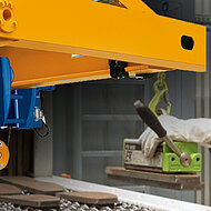 Shotblasting systems for Cranes with perfect surfaces