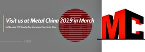 Visit Norican Group at Metal China 2019 in March