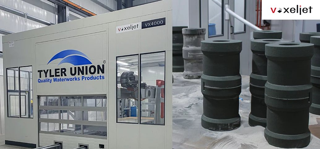 How the VX4000 3D sand printer expands Tyler Union’s foundry and business capabilities
