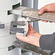 The SmartFix system for changing mixing tools significantly reduces maintenance costs