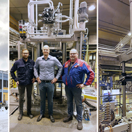 Gieß-Einsatz im hohen Norden!